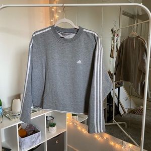 cropped adidas sweater